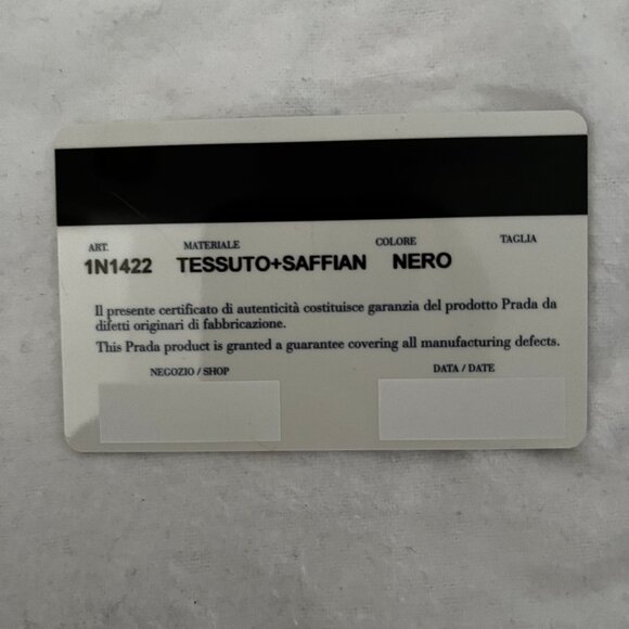 Vintage Prada Tessuto Nylon Wristlet - Picture 6 of 8